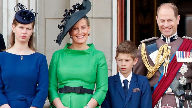 In the past, Prince Edward’s son and daughter have been described at the Queen’s favourite grandchildren. Picture: Getty Images