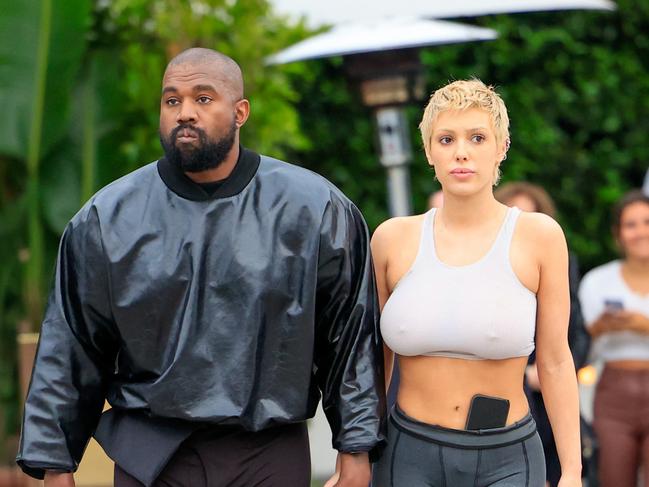 LOS ANGELES, CA - MAY 13: Kanye West and Bianca Censori are seen on May 13, 2023 in Los Angeles, California.  (Photo by Rachpoot/Bauer-Griffin/GC Images)