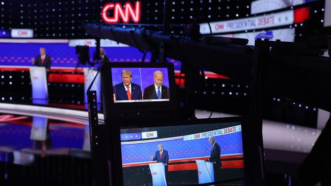 One Biden ally said he had to turn off the TV several times due to the President’s performance. Picture: Getty Images