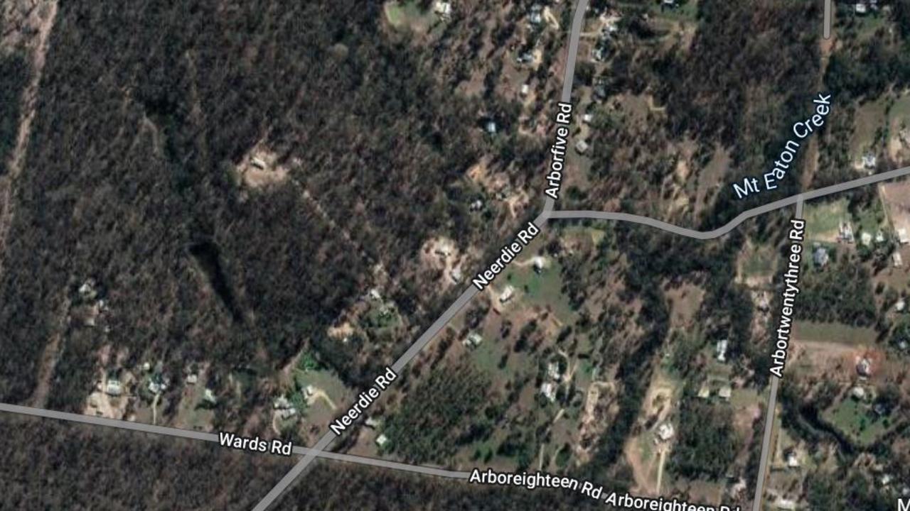 Police said Cody Bergemann, 19, was travelling north along Neerdie Rd at Glenwood on Wednesday night when his 4WD rolled just before midnight. He died at the scene. Photo: Google maps