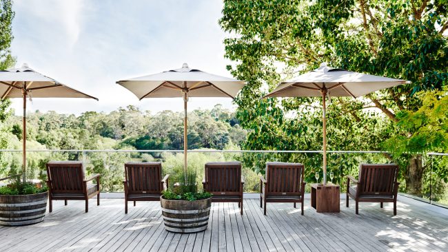 <h2>2. LAKE HOUSE, DAYLESFORD, VIC</h2><p>A trip to Victoria&rsquo;s spa country sometimes feels like a&#8202;step back in time: manicured gardens, genteel country manners and a long, storied history &ndash; both Indigenous and through many waves of European migration. <a href="https://lakehouse.com.au/" target="_blank" rel="noopener">Lake House</a> is as much a landmark as the healing mineral waters, and its restaurant is a marquee country Victorian experience. Book into the property&rsquo;s six-suite Dairy Flat Lodge to sleep beside the orchards and vegetables that sustain the restaurant&rsquo;s kitchen.</p><p><a href="https://lakehouse.com.au/" target="_blank" rel="noopener">lakehouse.com.au</a></p>