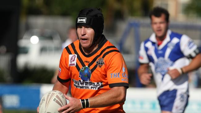 Southport Tigers versus Tugun Seahawks at Southport. Southport #1 Scott Mulligan.