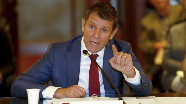 Former NSW Premier Mike Baird introduced the amalgamations before they were stopped by the current NSW Premier. Picture: AAP Image/Daniel Munoz