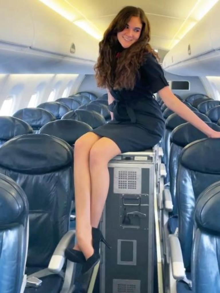 The flight attendant claimed that your seat placement plays an important role in whether or not you're selected for an upgrade. Picture: Instagram/@cierra_mistt