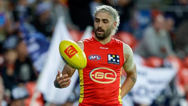 Pick 5 is set to be involved in the Izak Rankine trade. Picture: Russell Freeman/AFL Photos via Getty Images