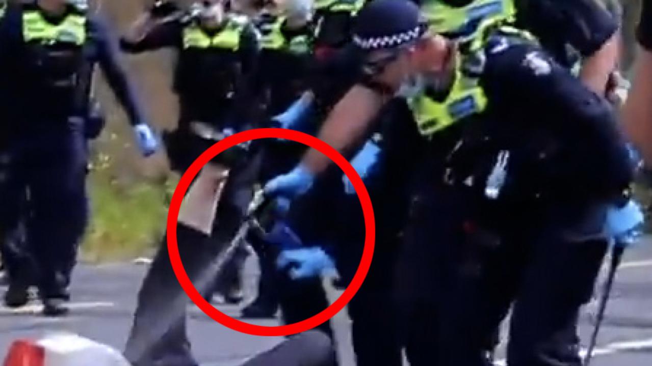 ‘Highly volatile’: Shocking protest video – NEWS.com.au