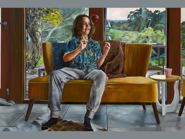 Felix Cameron by Jeremy Eden depicts young actor Felix Cameron. At just 15, Cameron won two Logie awards for his performance as Eli Bell in Netflix series Boy Swallows Universe. Picture: Jeremy Eden, Archibald 2025, Photo: Art Gallery of New South Wales, Jenni Carter