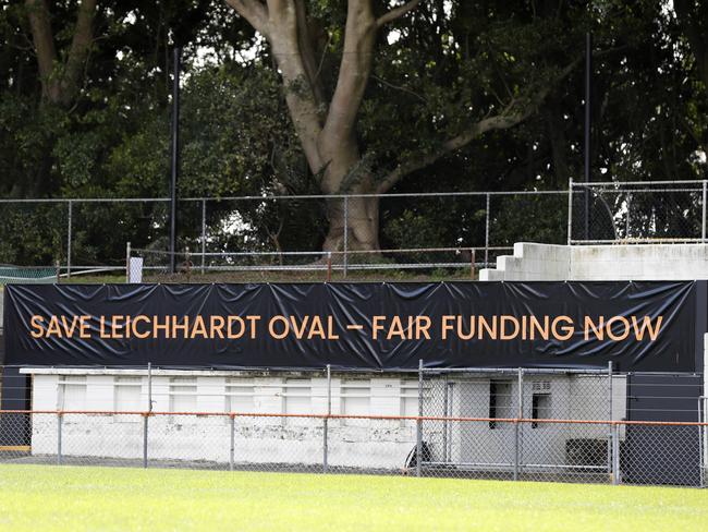 Fans have been fighting for Leichhardt Oval for years. Picture: Jonathan Ng