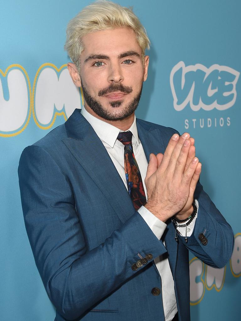 Zac Efron at the Los Angeles Premiere for Neon and Vice Studio's The Beach Bum at ArcLight Hollywood on March 28, 2019 in Hollywood, California. (Photo by Joshua Blanchard/Getty Images)