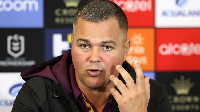 Anthony Seibold had something more important than football to deal with.