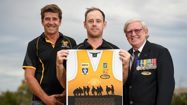 Frankston YCW footballers to wear special jumper honouring Diggers for ...