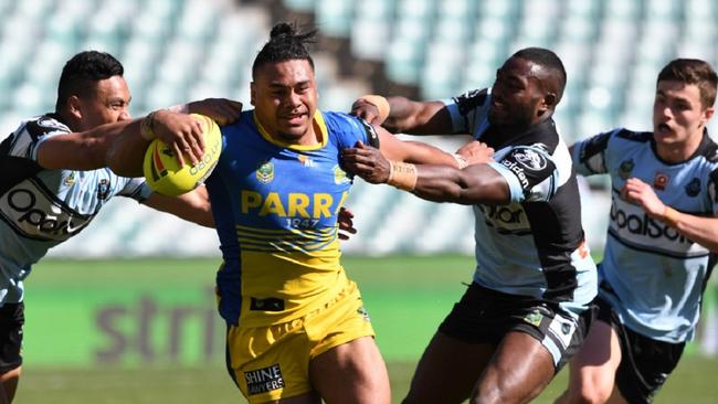 Greg Leleisiuao has been released from the Eels to return to the Titans where his chances of playing in the NRL are greatly enhanced.