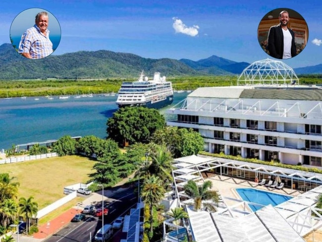 Gaming and tourism entrepreneurs Chris Morris and Sam Arnaout are locked in a battle to acquire one of Cairns’s largest tourism assets, the Reef Hotel Casino.