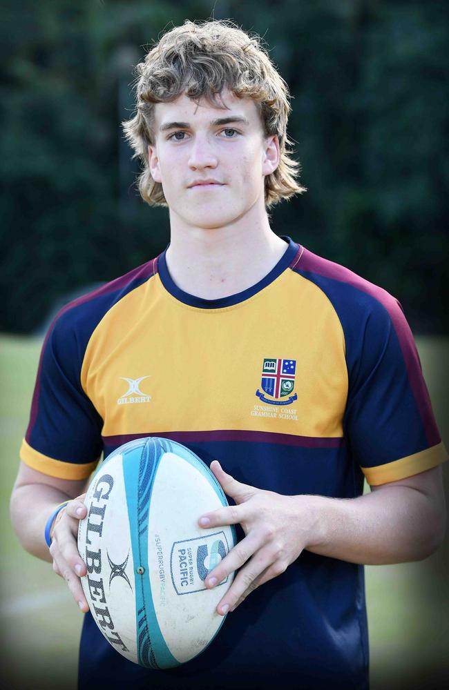 Sunshine Coast Grammar School student Zac Nicol. Picture: Patrick Woods