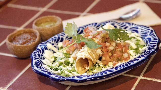 Flautas at Clay Cantina, Coolangatta. Picture: Nigel Hallett