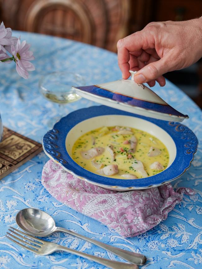 JFK’s chowder. Picture: Neil Bennett
