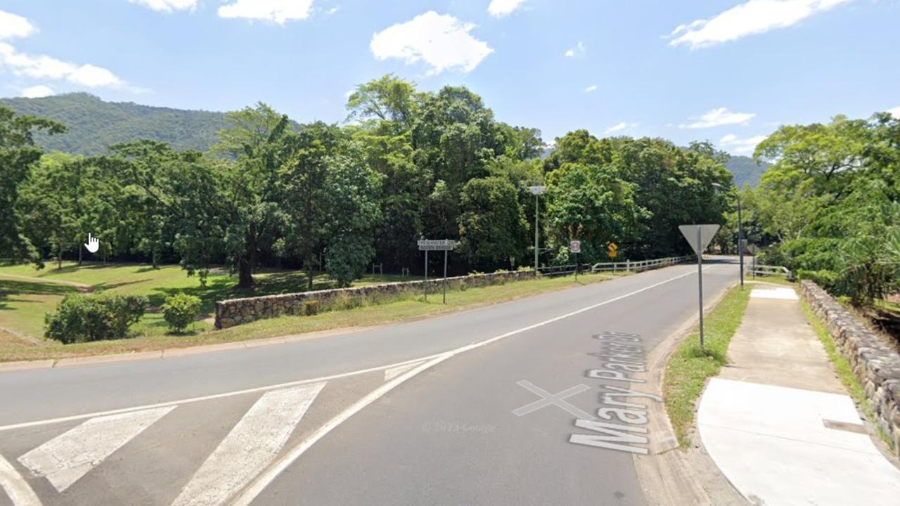 There has been an unconfirmed report of a 3.5m croc at Freshwater Creek in the Redlynch Valley. Picture: Google