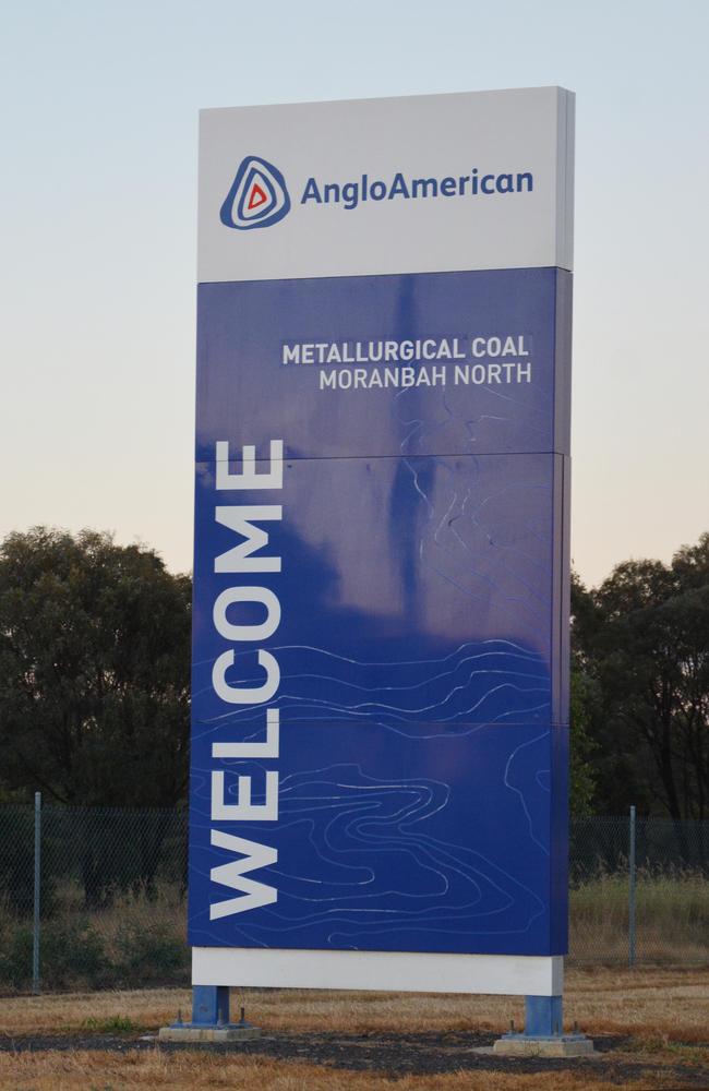 Anglo American Moranbah North Mine. Picture: Tara Miko