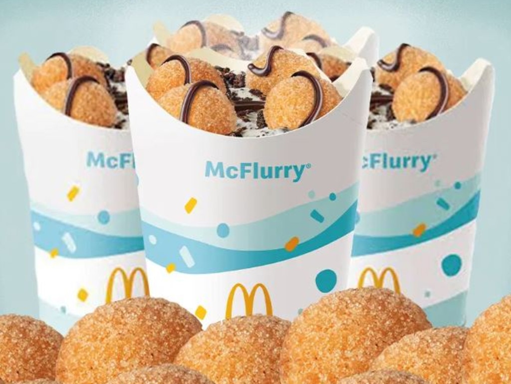 McDonald’s adds limited edition Donut Ball McFlurry to Uber Eats menu