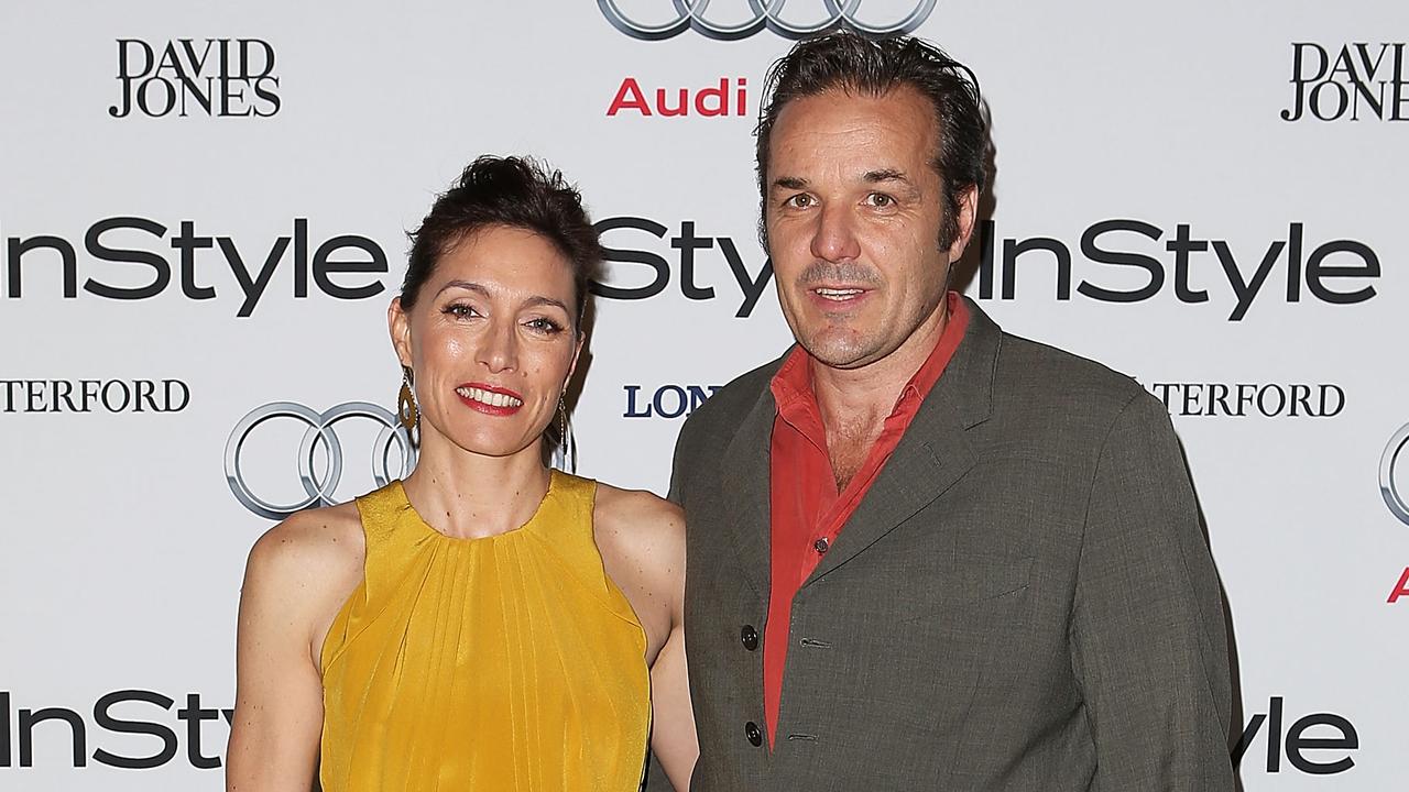 Claudia Karvan and Jeremy ‘Jez’ Sparks in 2013. Photo by Brendon Thorne/Getty Images
