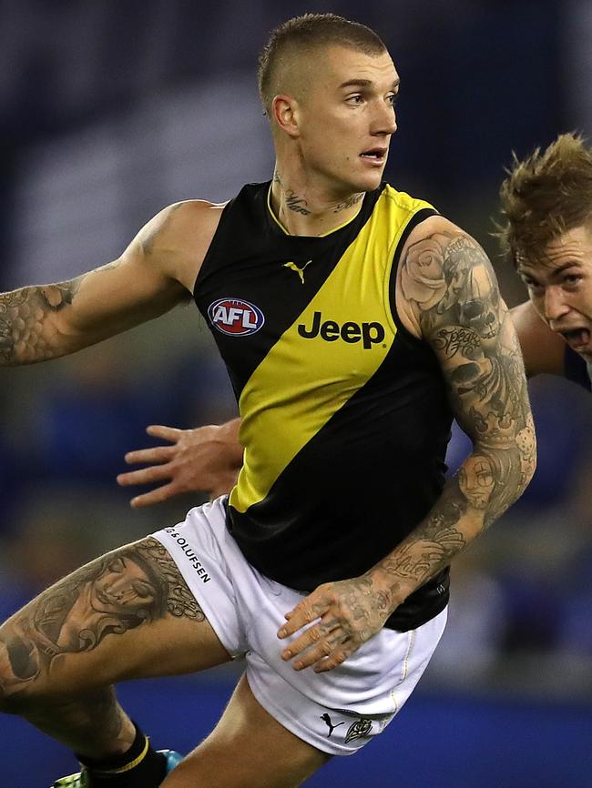 Richmond's Dustin Martin. Picture: Michael Klein