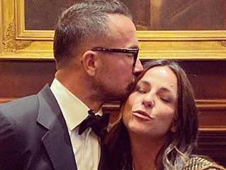 Social media images of Hillsong pastor  Carl Lentz  with wife Laura Lentz. , From source:, https://www.instagram.com/lauralentz/?hl=en