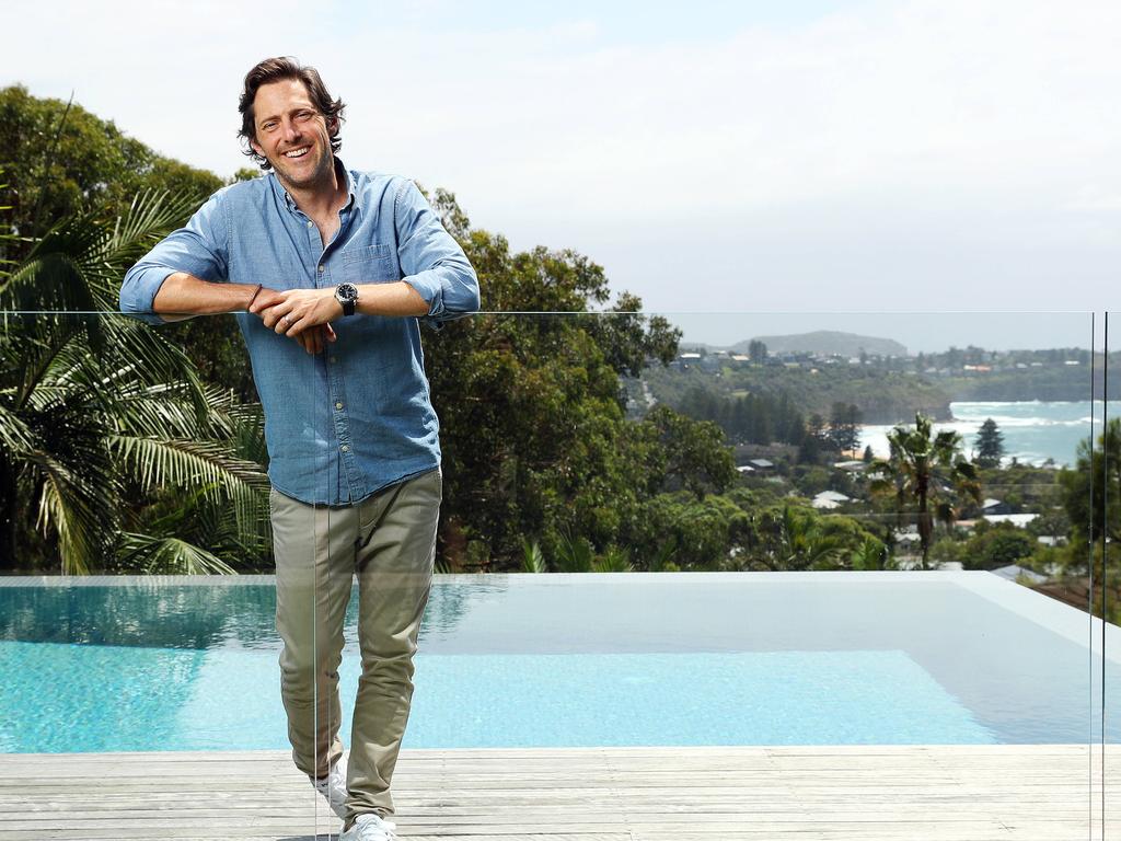 Celebrity landscape Charlie Albone, guest judge of Australia’s 100 Cool Pools says pools have become a status symbol. Picture: Tim Hunter.