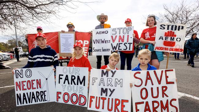 A group of Southern Wimmera farmers. Picture: David Geraghty