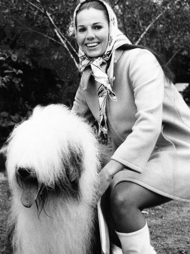 Julie Bonython was patron of the Old English Sheepdog Club of SA