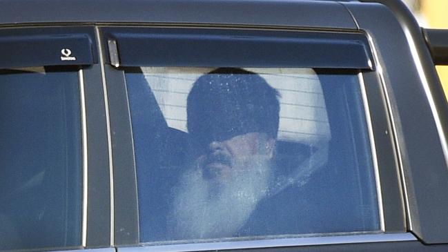 Abdul Nacer Benbrika leaves Barwon Prison. Picture: NCA NewsWire / Andrew Henshaw