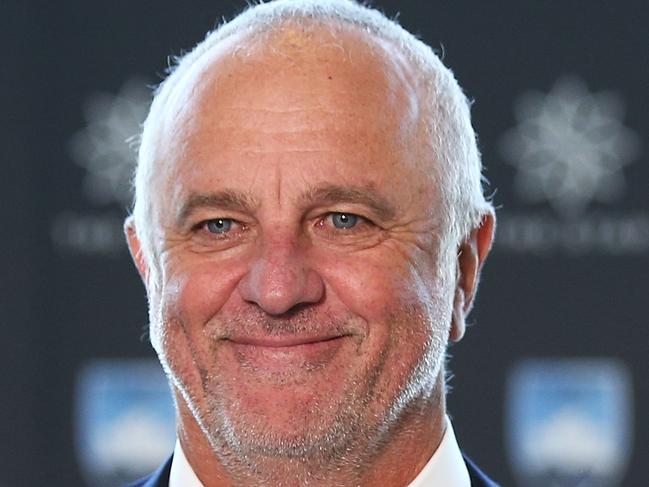 SYDNEY, AUSTRALIA - OCTOBER 19:  Sydney FC head coach Graham Arnold talks to media during a Sydney FC A-League sponsorship announcement at The Star on October 19, 2017 in Sydney, Australia.  (Photo by Mark Metcalfe/Getty Images)