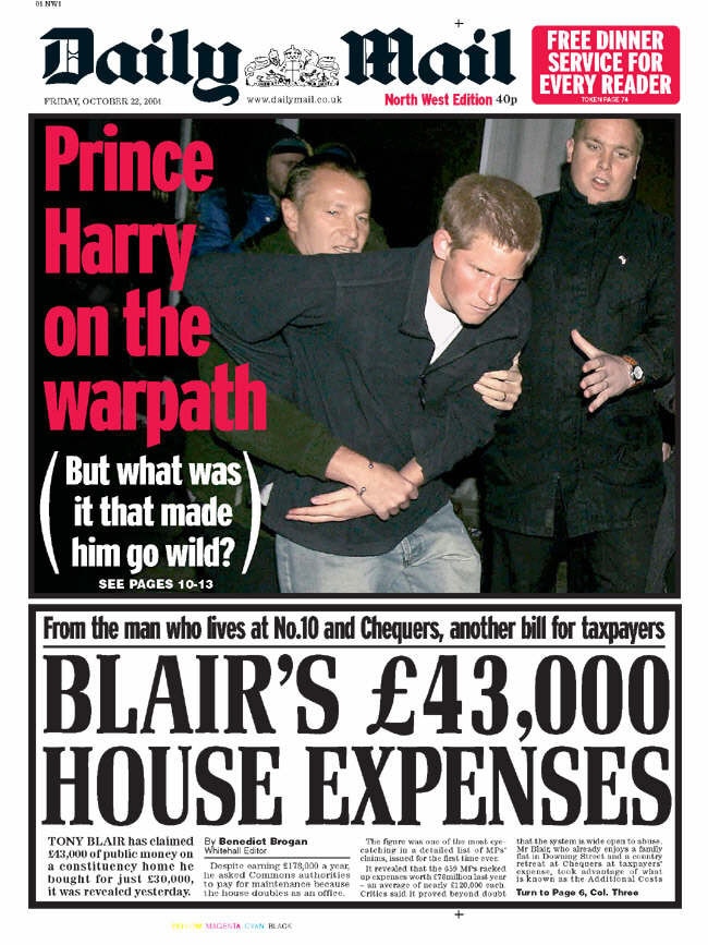 Prince Harry’s private life drove newspaper sales. Picture: Supplied