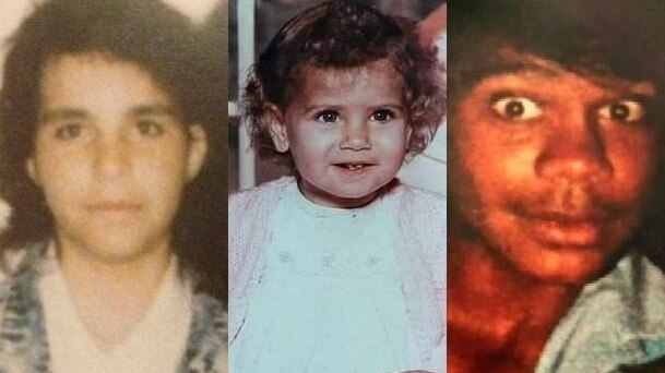 Bowraville victims Colleen Walker-Craig, Evelyn Greenup and Clinton Speedy-Duroux.