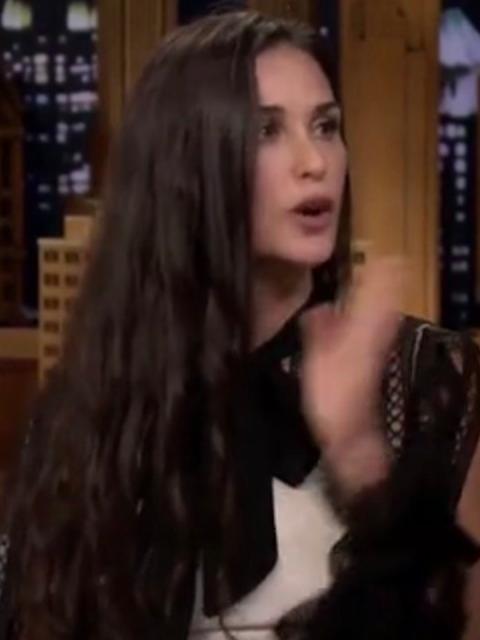 Demi Moore revealed the correct way to pronounce her name during an appearance on Jimmy Fallon's show.