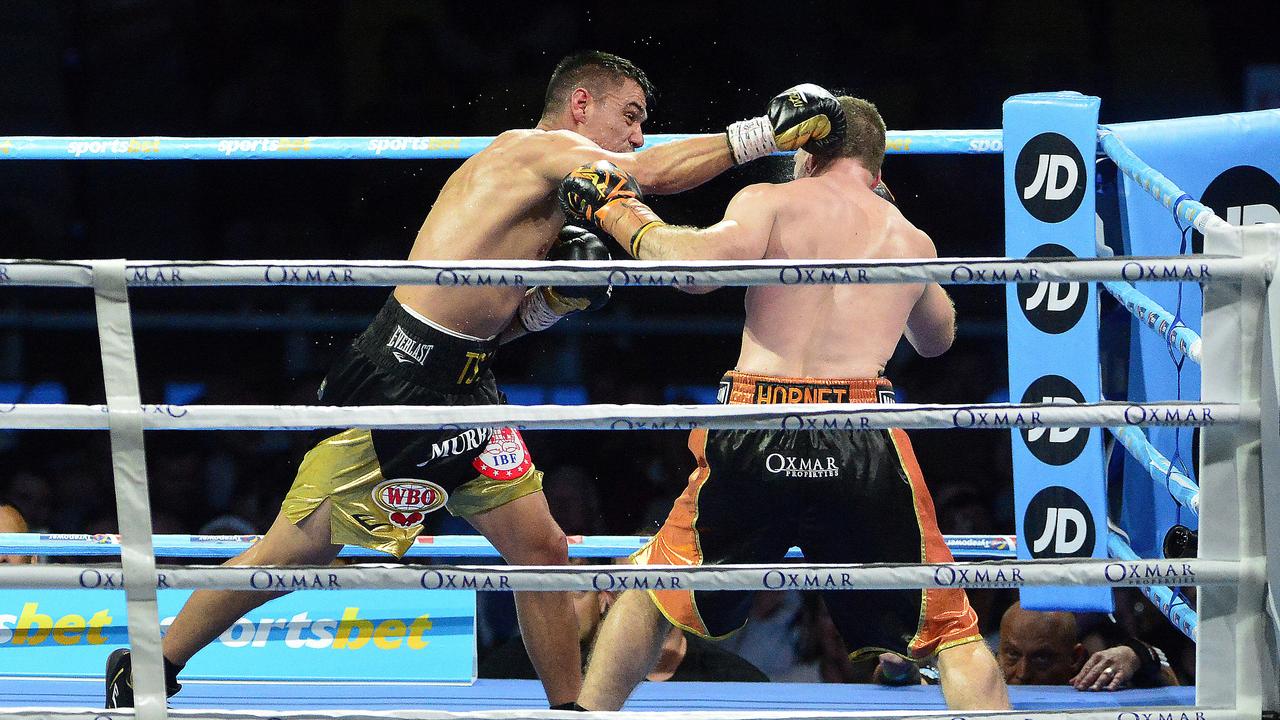 Jeff Horn vs Tim Tszyu Queensland Country Bank Stadium. PICTURE: MATT TAYLOR.