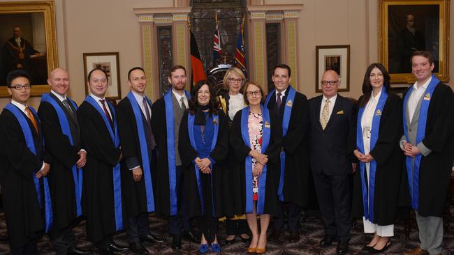 Adelaide City councillors elected in 2022: Jing Li, Mark Siebentritt, Simon Hou, Arman Abrahimzadeh, David Elliott, Carmel Noon, Lord Mayor Jane Lomax-Smith, Janet Giles, Henry Davis, Philip Martin, Mary Corous, Keiran Snape. Picture: City of Adelaide