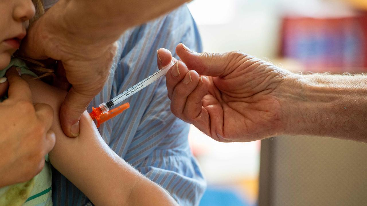 Queensland has the lowest rate of Covid vaccination in five to 15 year olds. File picture