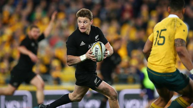 Beauden Barrett starred for the All Blacks as New Zealand ran riot over the Wallabies.