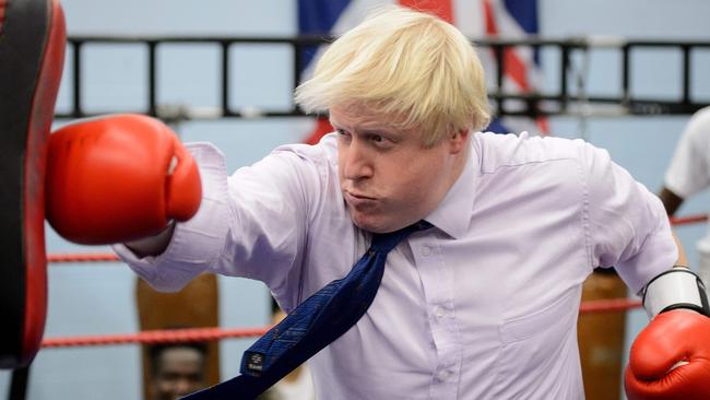 Boris Johnson in 2014 during his stint as London mayor. Picture: AFP