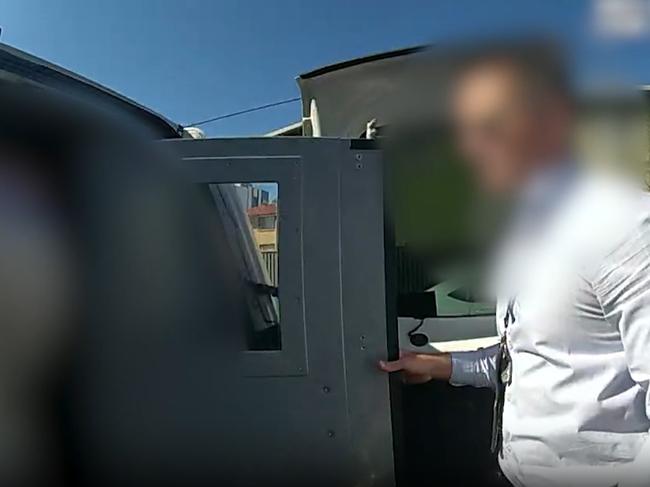 Officers were called to Nexus Drive in Pimpama at about 9.30am on Wednesday, after reports youths were allegedly attempting to break into vehicles in a business car park. Photo: Queensland Police