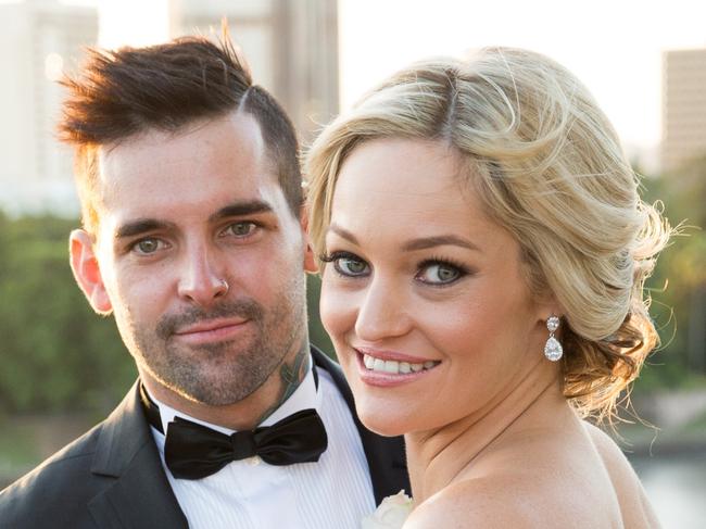 Embargoed for use in Switched On August 31. Married at First Sight couple Nicole and Keller.