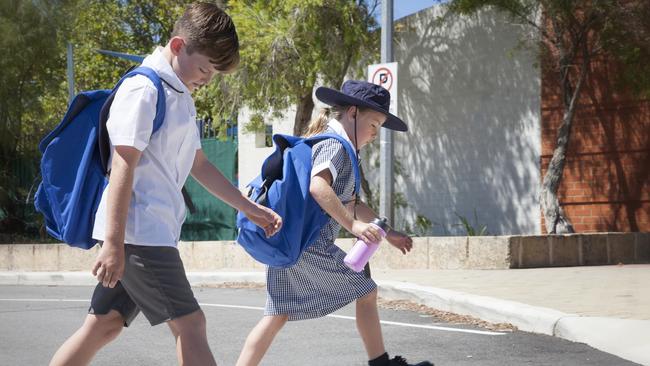 Kids walking to school. iStock image. For Kids News