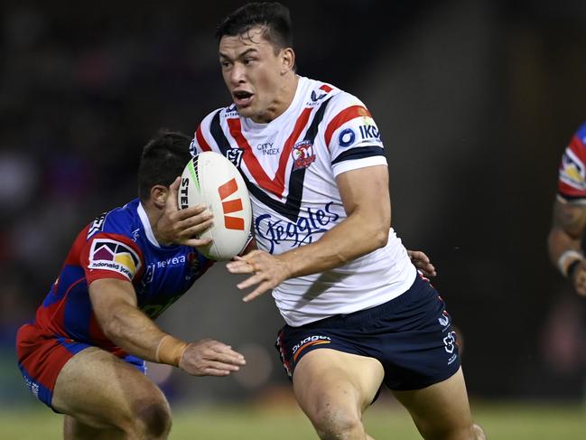 NRL 2024 RD06 Newcastle Knights v Sydney Roosters – Joseph Manu NRL PHOTO