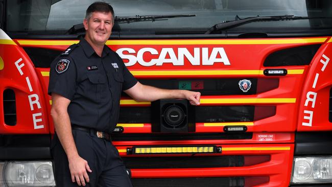 Luke Giudicatti, station officer at Ingham Fire and Rescue Station, is just one of five Australians to receive the Bravery Medal, the nation’s third highest civilian award for heroism, in 2025. Picture: Cameron Bates