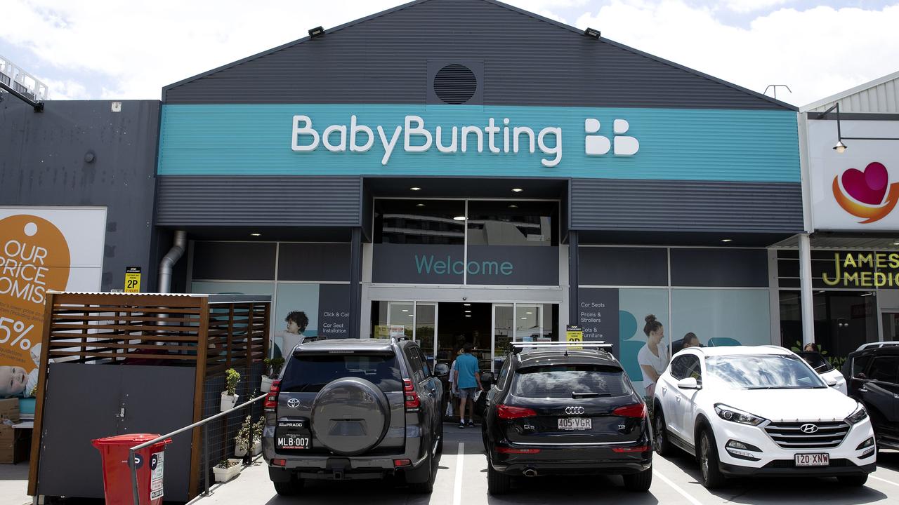 Baby bunting hot sale stores