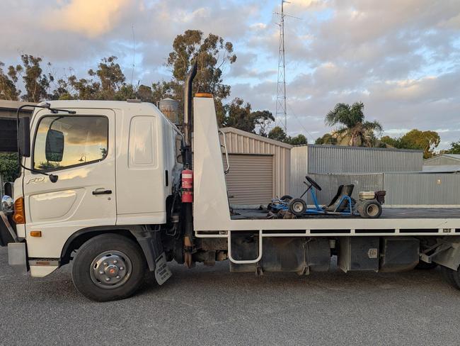 Impounded Bordertown go kart. Picture: SA Police