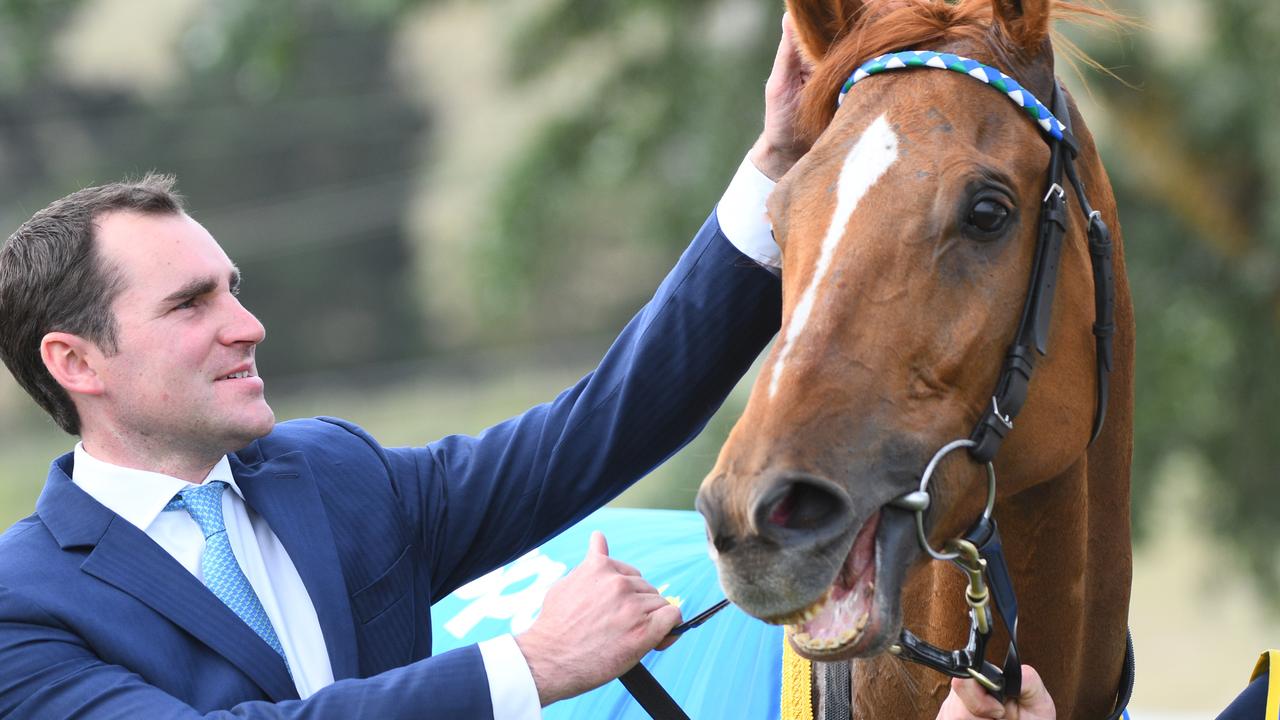 Trainer Archie Alexander secured his hometown Cup with Kiwia. Picture: AAP
