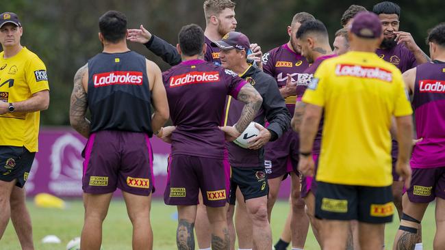 Brisbane stars have blasted speculation of a dressing-room revolt against coach Kevin Walters. Picture: Jerad Williams