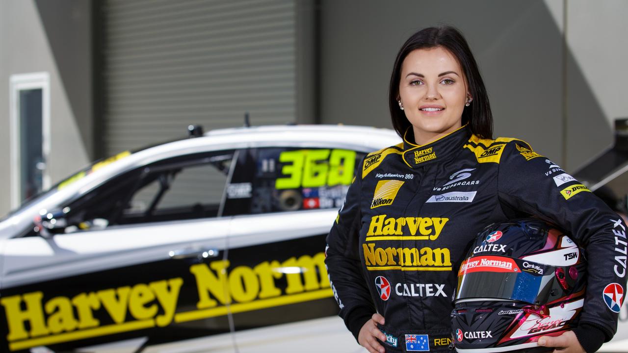 Renee Gracie preparing for the Bathurst 1000. Picture Supplied