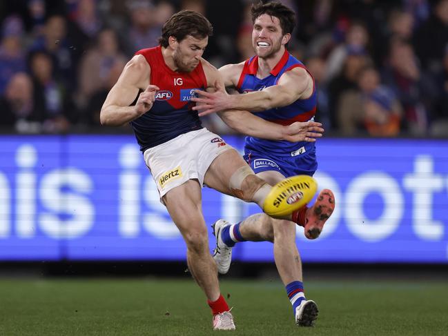 Goodwin says Viney doesn’t have an injury. Picture: Getty Images